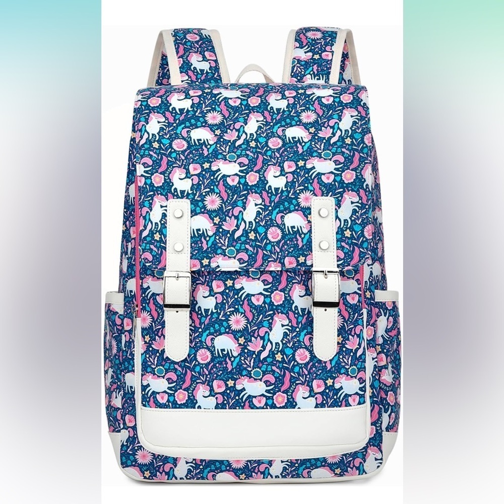 Laptop Backpack Canvas Bag Daypack Satchel unicors